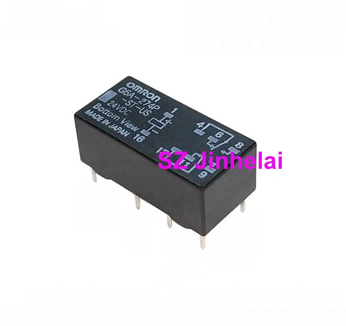 Оригинальное реле OMRON G6A 274P ST US 24 в пост. Тока 12 В 5 Тока|Реле| |