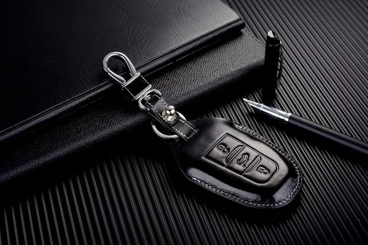 Чехол для ключей для Citroen C4 C5 Aircross C6 Keyless удаленного Smart Key Fob кожаный чехол для peugeot 408 508 2008 4008 аксессуары