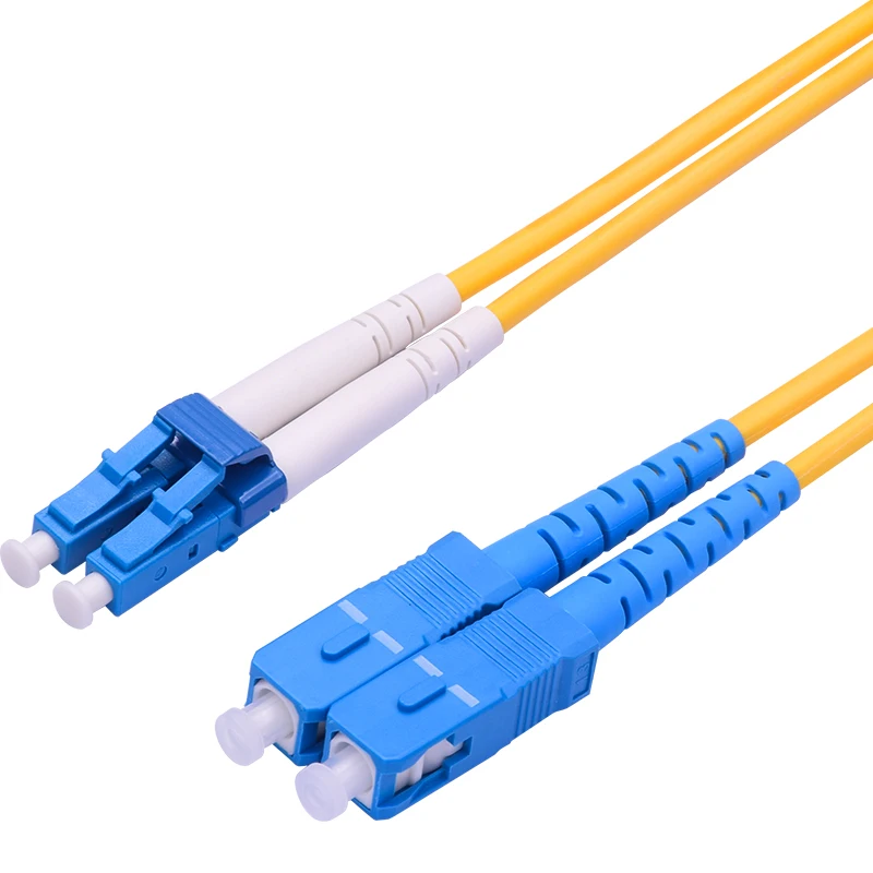 10pcs/Pack LC/UPC-SC/UPC Singlemode SM Duplex Fiber Optical Jumper Optic Patch Cord 1m/3m/5m/10m/30m/50m | Мобильные телефоны и