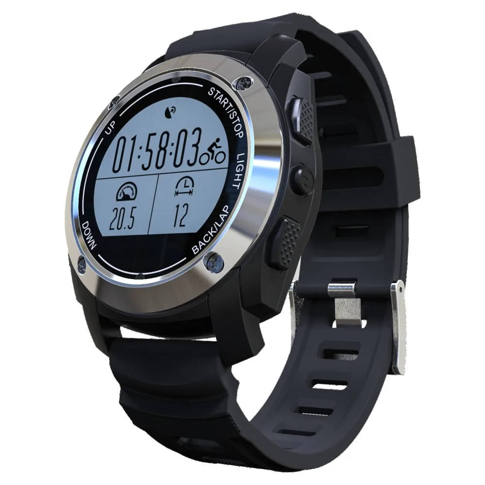 Smartch S928 Bluetooth браслет GPS смарт пульсометр высота гонки монитор скорость наружного