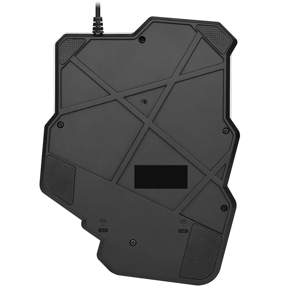 Игровая клавиатура с RGB подсветкой 35 клавиш эргономичные Одноручные клавиатуры