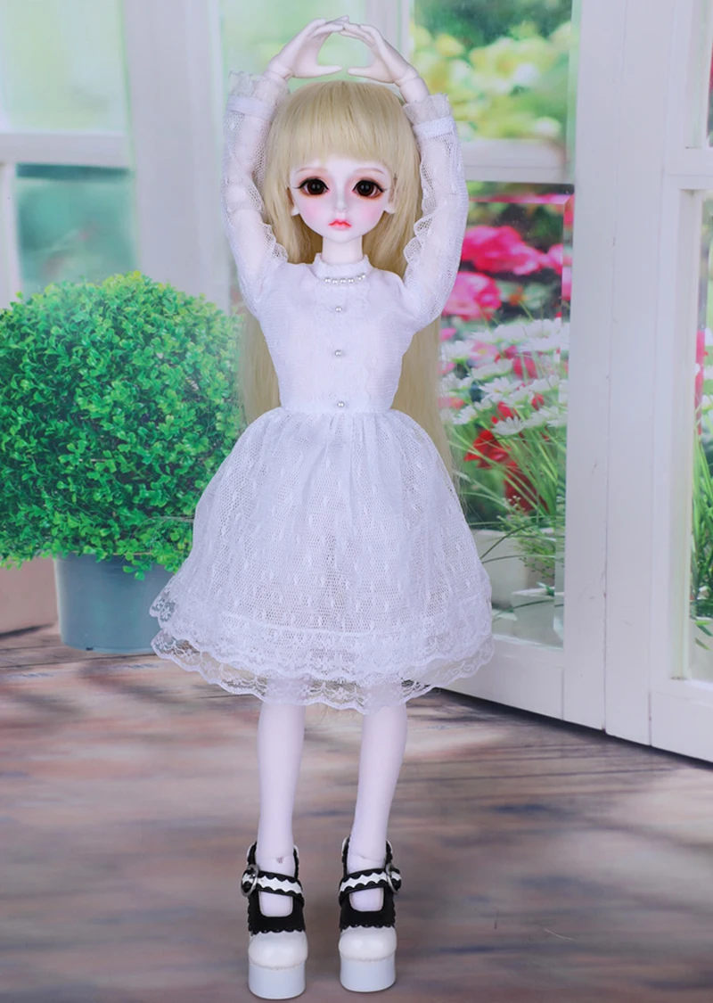 Полный набор 1/4 BJD кукла / SD модные Стиль Bory шарнир Смола Кукла для маленьких