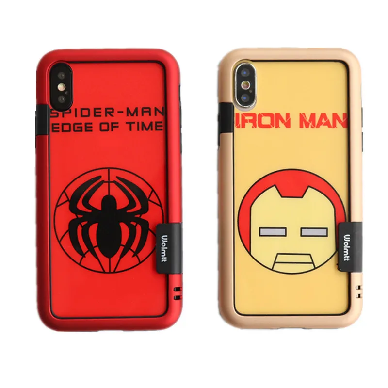 Закаленное стекло для iPhone XS max XR X heroes пленка экрана (F & B)+ мягкий бампер 8 8plus 6 6SP 7 7P
