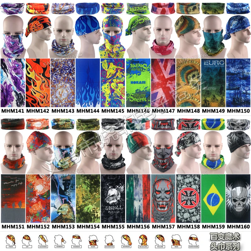 Бандана Велосипедный спорт шарф на открытом воздухе для верховой езды маска