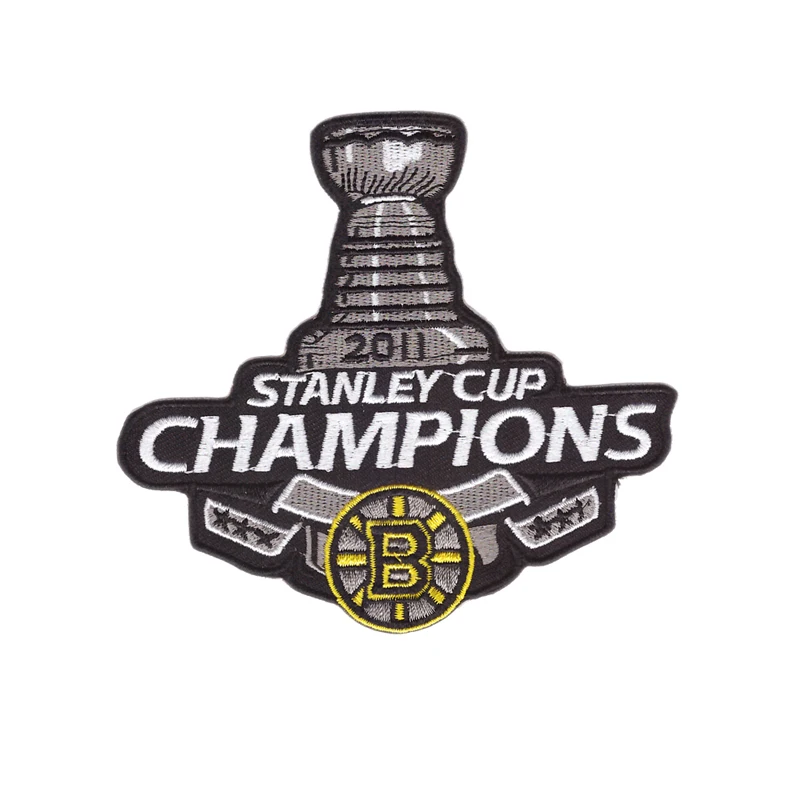 Aonepatch Одежда патч 2011 НХЛ Кубок Стэнли Финал чемпионов логотип Джерси патч Boston Брюинс