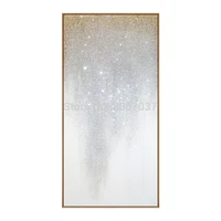 abstract gold silvery modern home decorative 100hand painted abstract oil painting canvas painting wall art hotel living room