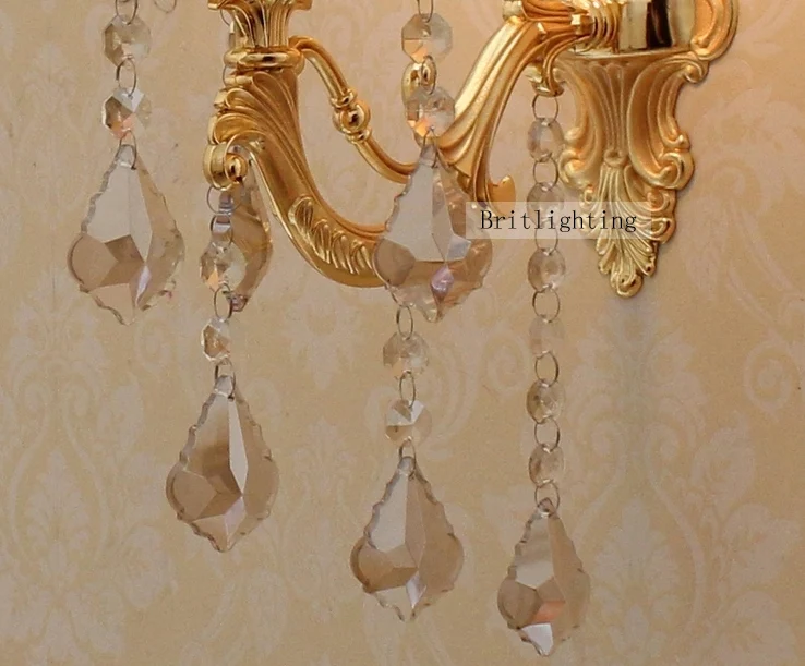 Бра свечи Из светодиодов стены бра хрустальные светильники домашние из