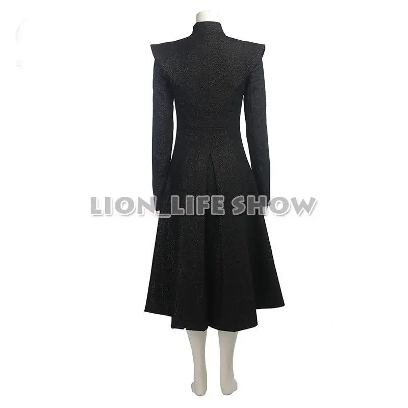 Игра престолов сезон 7 Дейенерис Таргариен маскарадные костюмы женское черное