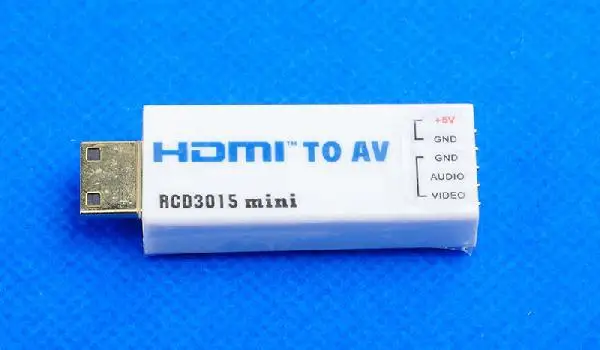 HDMI / Mini в A/V модуль преобразования RCD3015 | PAL выход для FPV Игрушки и хобби