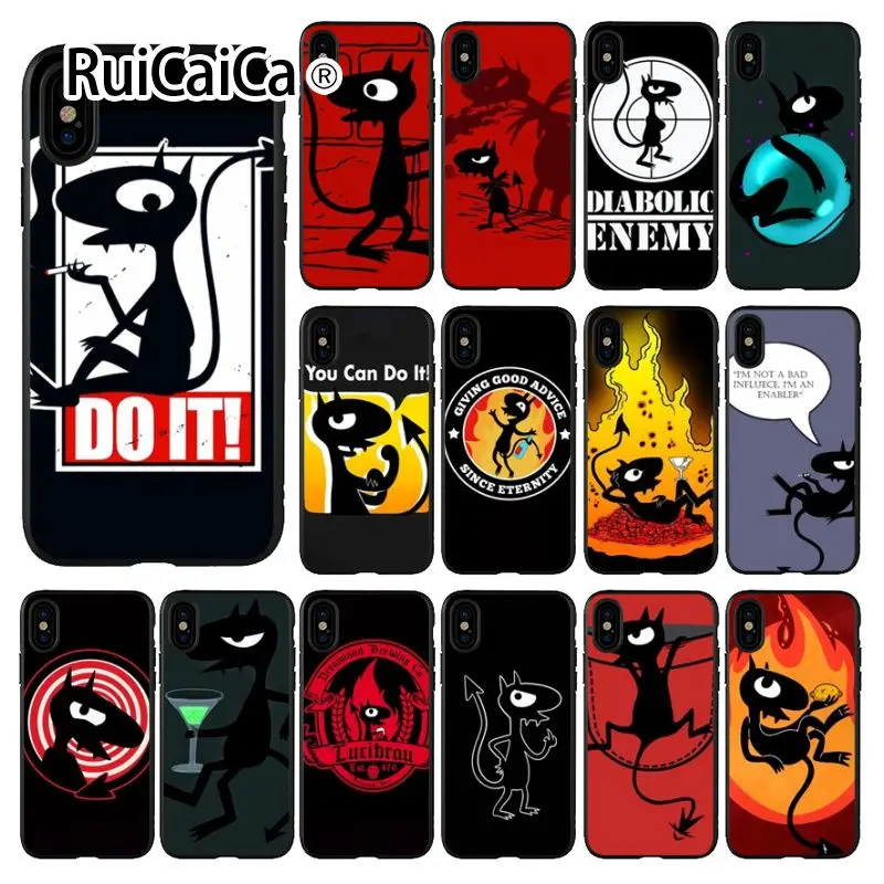 Ruicaica Disenchantment TPU Мягкий силиконовый черный чехол для телефона Apple iPhone 8 7 6 6S Plus X XS MAX 5