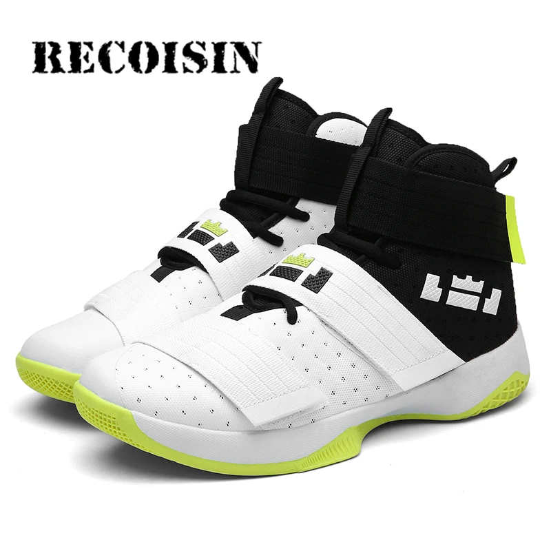 RECOISIN кроссовки мужские баскетбольные кроссовки zapatillas hombre Deportiva дышащие мужские Ботильоны баскетбольные кроссовки