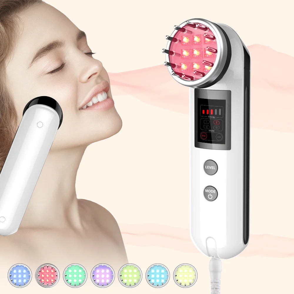 Surebeauty 2019 Новый 7 цветов светодиодный светильник терапии омоложения кожи