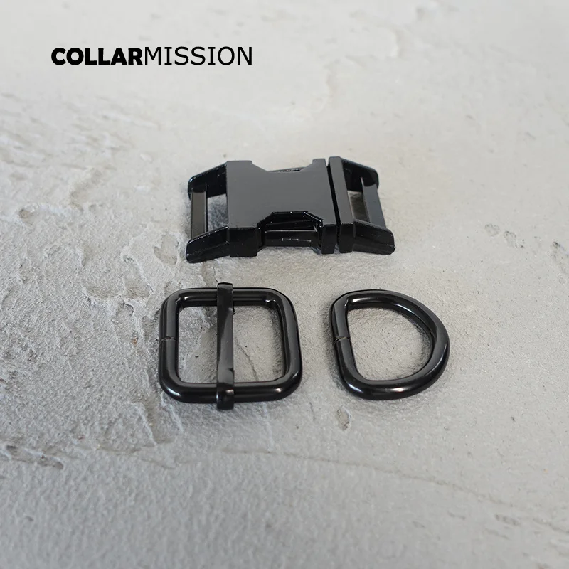 (Металлическая пряжка + Регулируемая D кольцо/набор) позолоченная металлическая