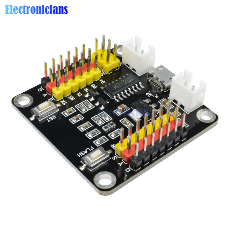 ESP8266 Φ CH340 CH340G Беспроводная плата разработки Wi-Fi MCU UART SPI антенна Micro USB ESP12 для Arduino