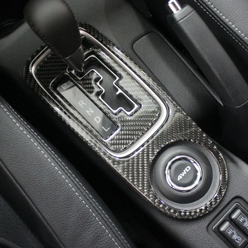 

Adapt to Mitsubishi Outlander accessories body stickers emblems of carbon fiber car interior trim 12 2013 2014 2015 2016