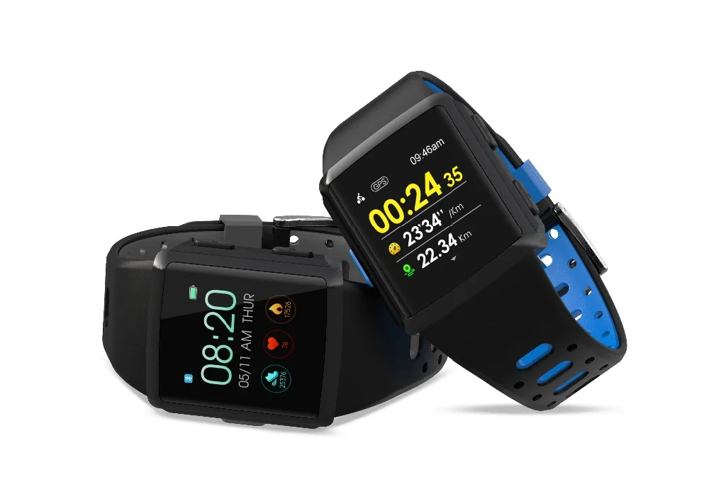 Новинка 2019 Смарт часы M3 GPS 1 3 дюйма IP68 водонепроницаемые пульсометр трекер