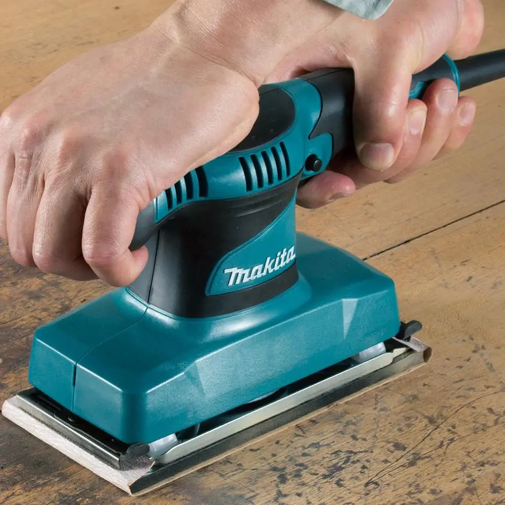 Makita планшетный шлифовальный станок полировщик Деревообработка бой матовая бумага полировщик 9035H 180W 11000 OPM