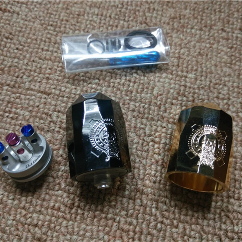 Крутой стиль stealthcap механическая электронная сигарета атомайзер RDA для 510 vape tank