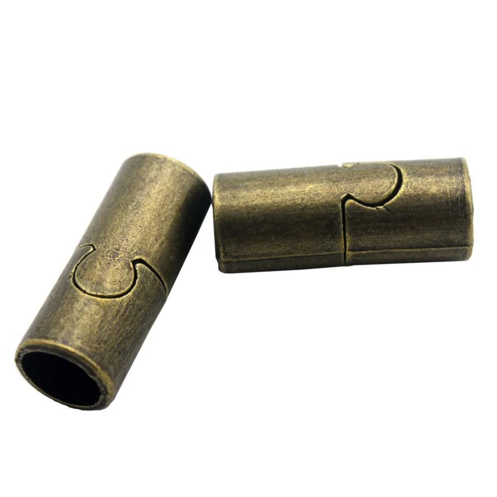 

AaaZee3 Pieces Magnetic Clasps and Closure for Jewelry Making Strong and Stable Silver/Rose Gold/Bronze
