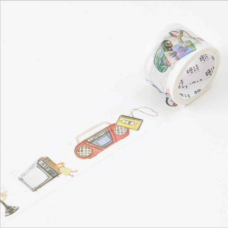 30 мм * 5 м детская память ручная учетная запись васи лента Сделай Сам Украшение
