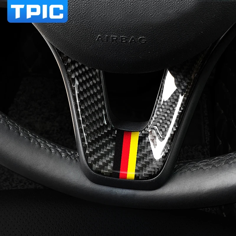 

Carbon Fiber Car Modification Interior Sticker Steering Wheel Emblem 3D Sticker For Mercedes C Class W204 W205 W211 W203 GLA