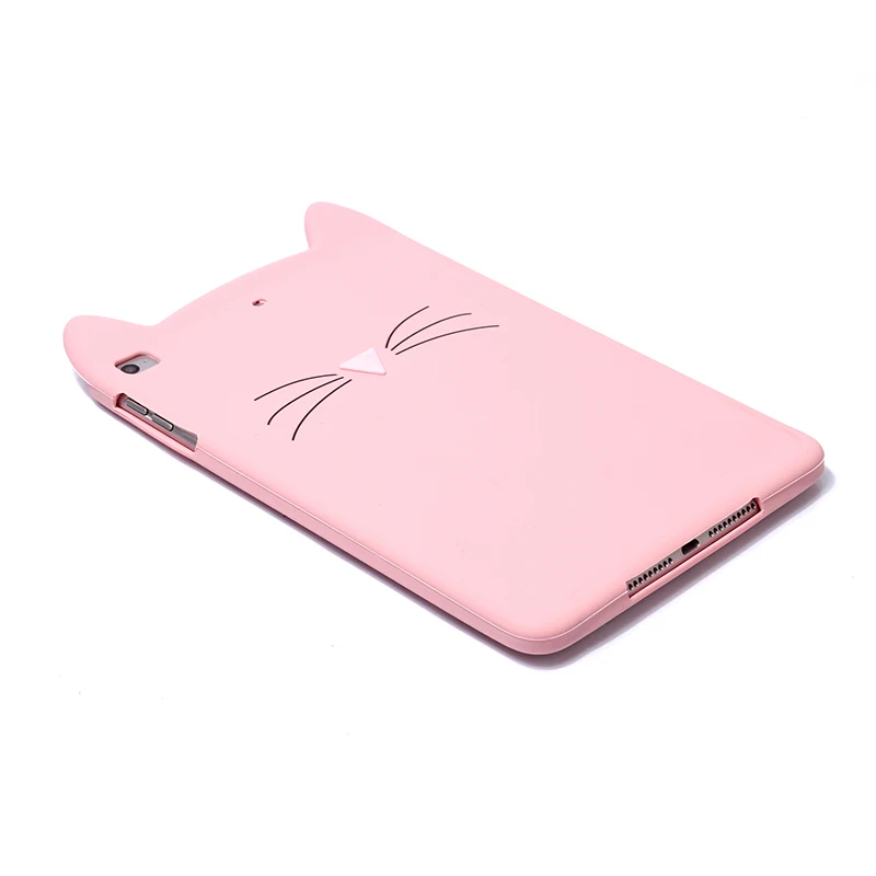 Силиконовый чехол для iPad mini 2 3 4 Мягкий противоударный из ТПУ с рисунком mini2 mini3