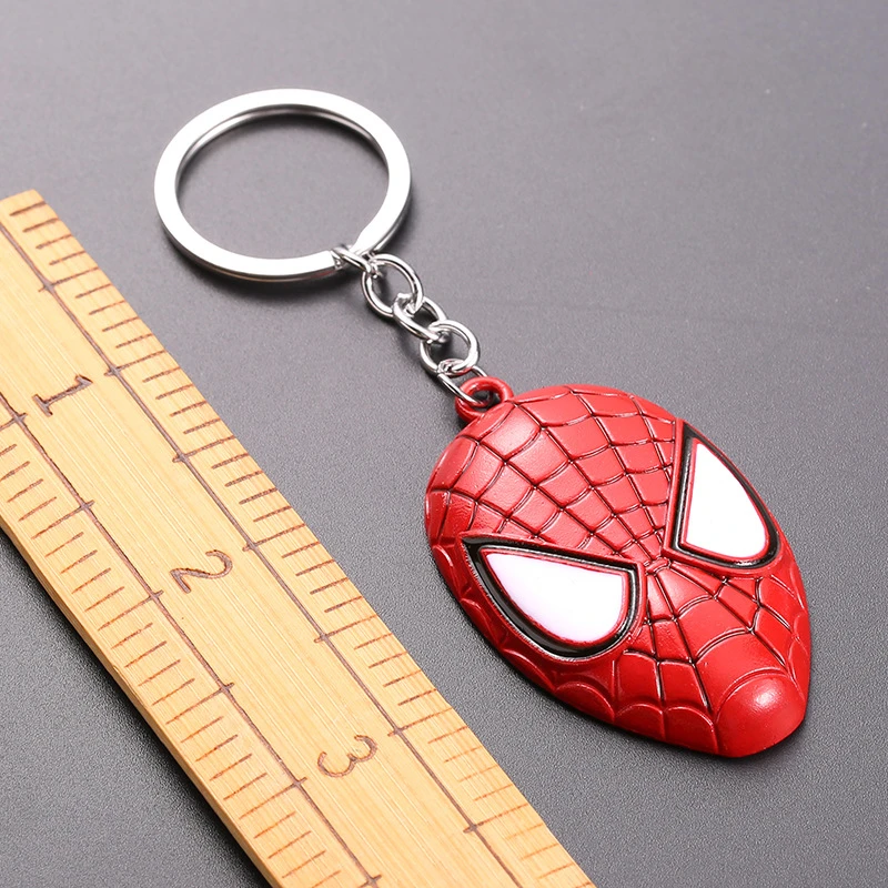 Креативная серия Маска Человека паука брелок для мужчин и женщин Модный деловой