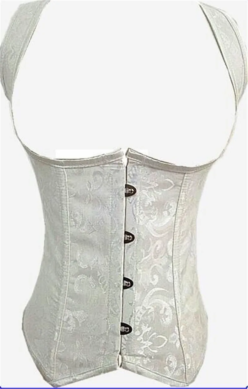 

caudatus sexy jacquard underbust corset shapewear spiral steel boned straps vest corsets bustiers g-string outwear pus size S-6X