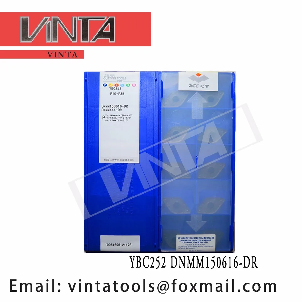 

high quality 10pcs/lots YBC252 DNMM150616-DR cnc carbide turning inserts
