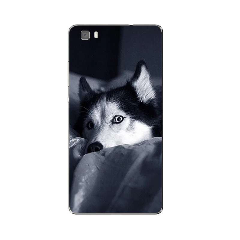 DIY Cases For Huawei P8 Lite 2017 Phone Case / Cover Mate8 10 Shell Soft TPU Pets Dogs Printing |