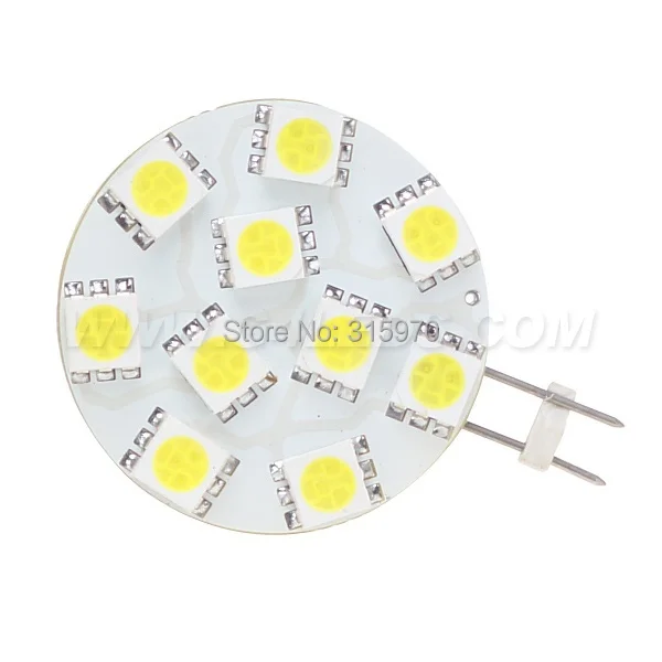 Бесплатная доставка G4 светодиодные 10led SMD 5050 12VDC 12VAC 220LM 2W Диммируемый белый теплый