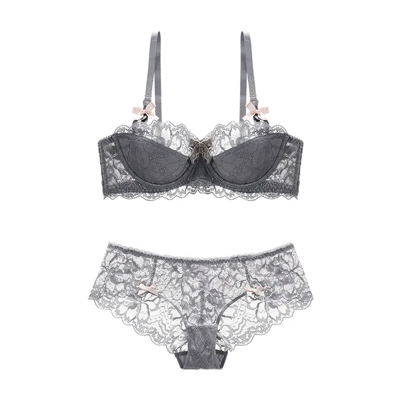 Комплект женского кружевного нижнего белья с чашками пуш ап 90C 90D|bra set|bra set brandbrand bra