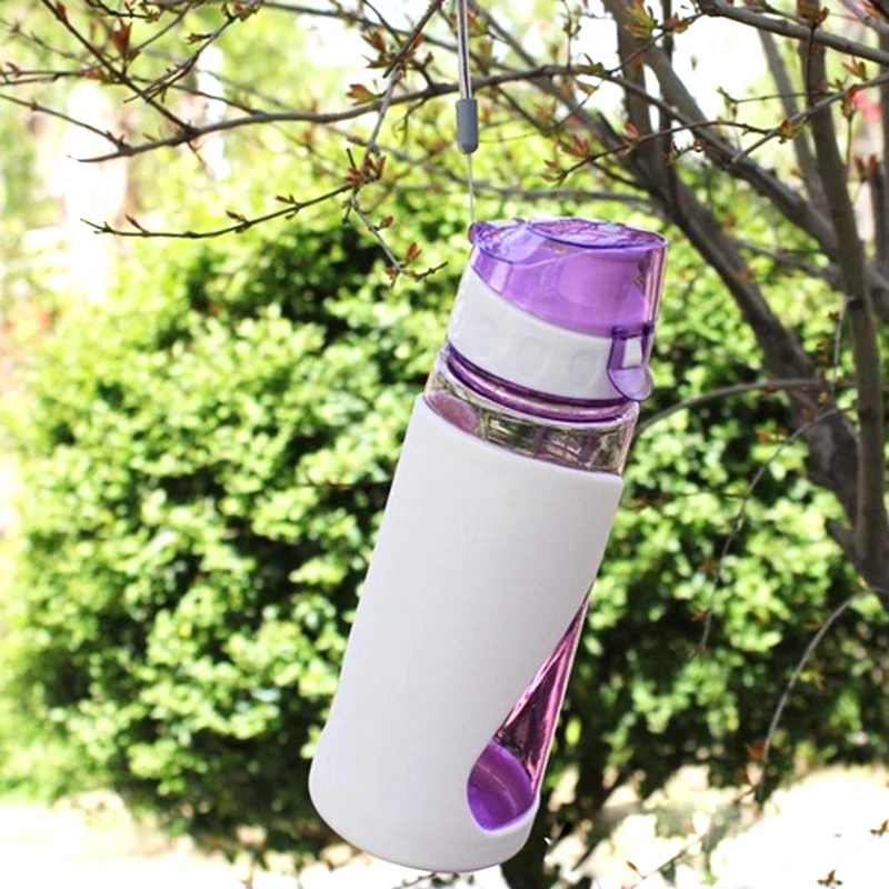 Ветер цветок Спортивная портативная бутылка для воды 650 мл пластиковая дешевая спортивная креативная уличная/походная