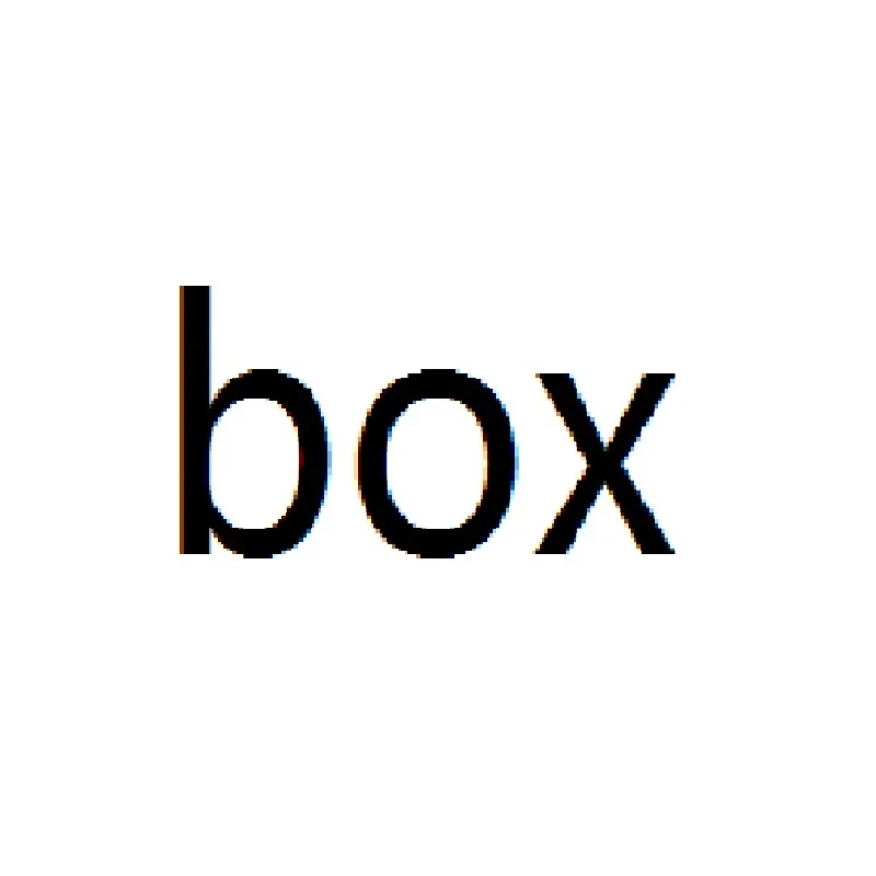 

box