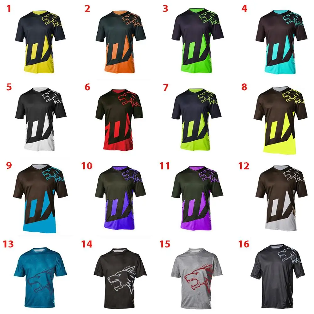 Мужская майка с коротким рукавом Джерси DH Racing для мотокросса Майо Ciclismo hombre Jers