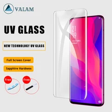 VALAM UV Full Glue Tempered Glass For OPPO Find X Full Cover Nano Liquid Transparent UV Glass Protector For OPPO Find X