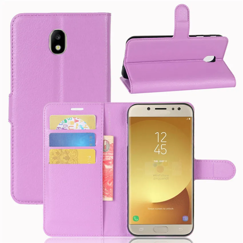Чехол для телефона Samsung J7 2016 2017 Pro Prime Флип PU кожаный бумажник сумка чехол J710 J730 J7pro