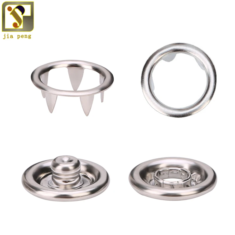 30 комплектов в упаковке заклепки с зубцами детская одежда детские блестящие