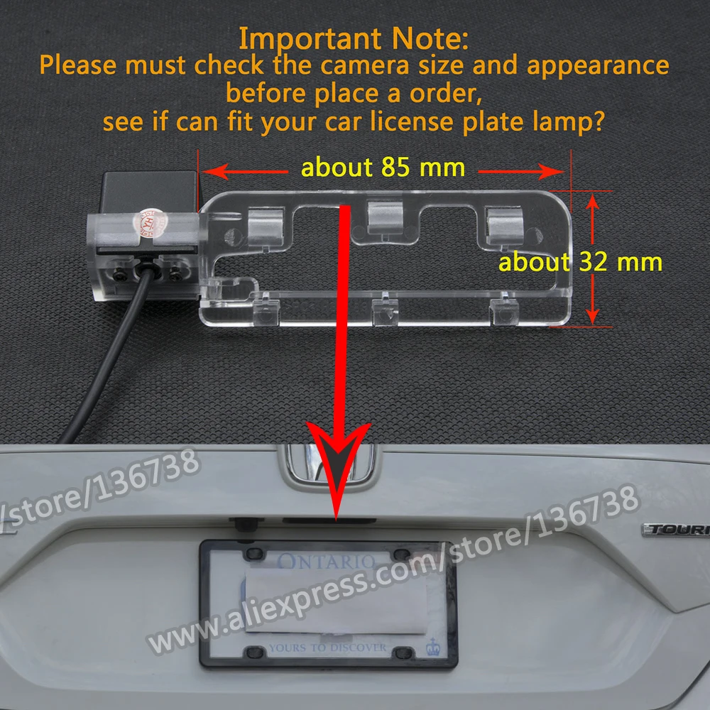 Камера заднего вида для Honda Civic 2010 2011 2012 2013 2014|rear view camera|rear parking cameracar rear reverse camera |