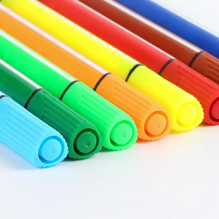 12 set/lot Watercolor Color Paint Pen Highlighters Promotional Markers Gift Stationery | Канцтовары для офиса и дома