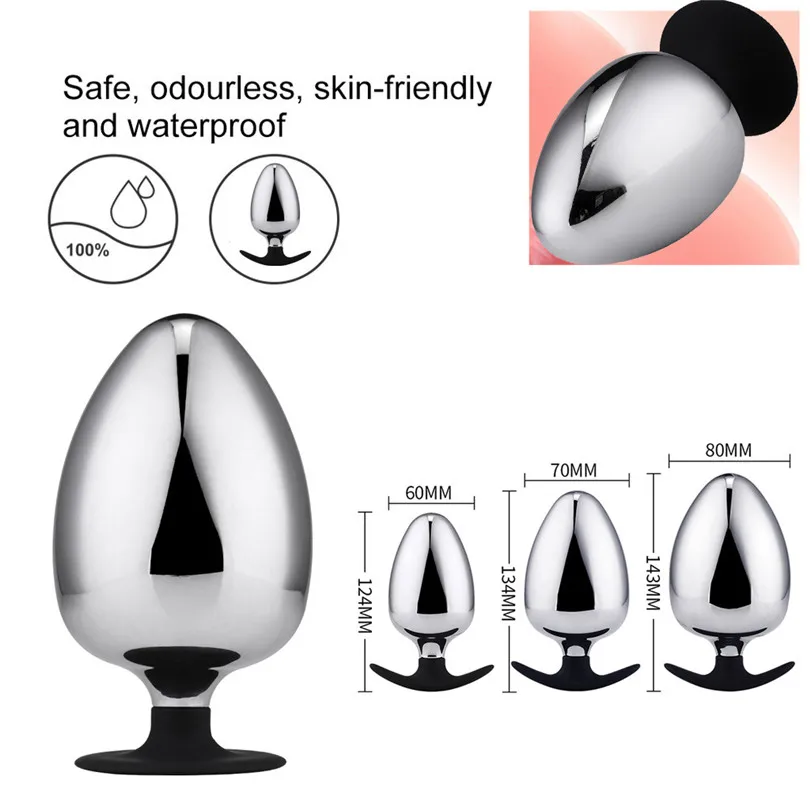 1 шт. захватывающие анальные секс-игрушки набор мягких металлических анальных