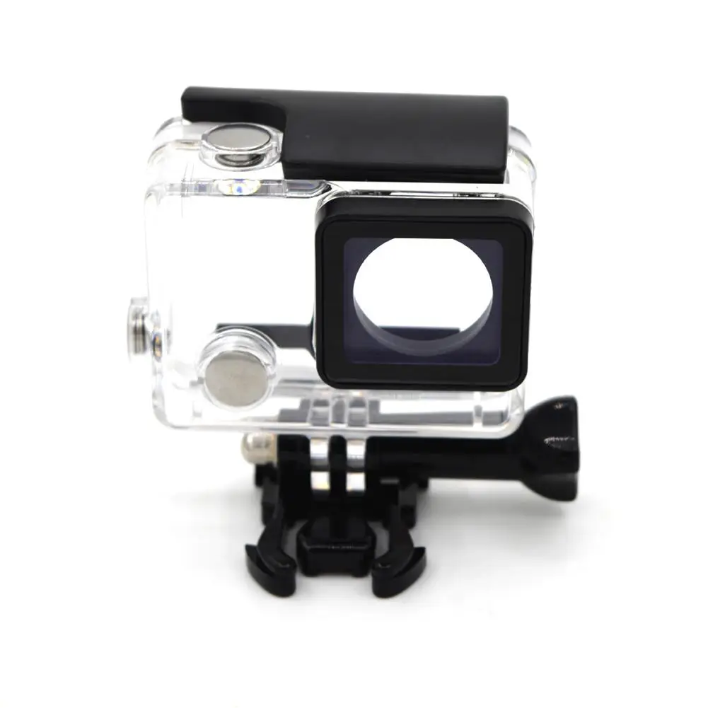 EastVita подводный водонепроницаемый чехол для GoPro Hero 4/3 +/3 Черный Защитный дайвинга
