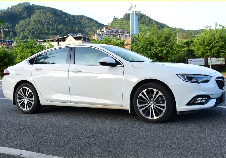 Lsrtw2017 304 нержавеющая сталь окна автомобиля планки для buick regal Opel Insignia Vauxhall Insignia Holden Commodore