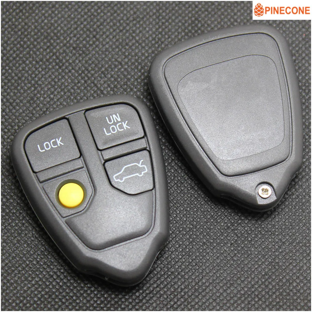 

PINECONE для ключа корпус для VOLVO S40 V40 V90 C70 S60 S80 S70 пульт дистанционного управления для автомобильного ключа с 4 кнопками, высококачественный корп...