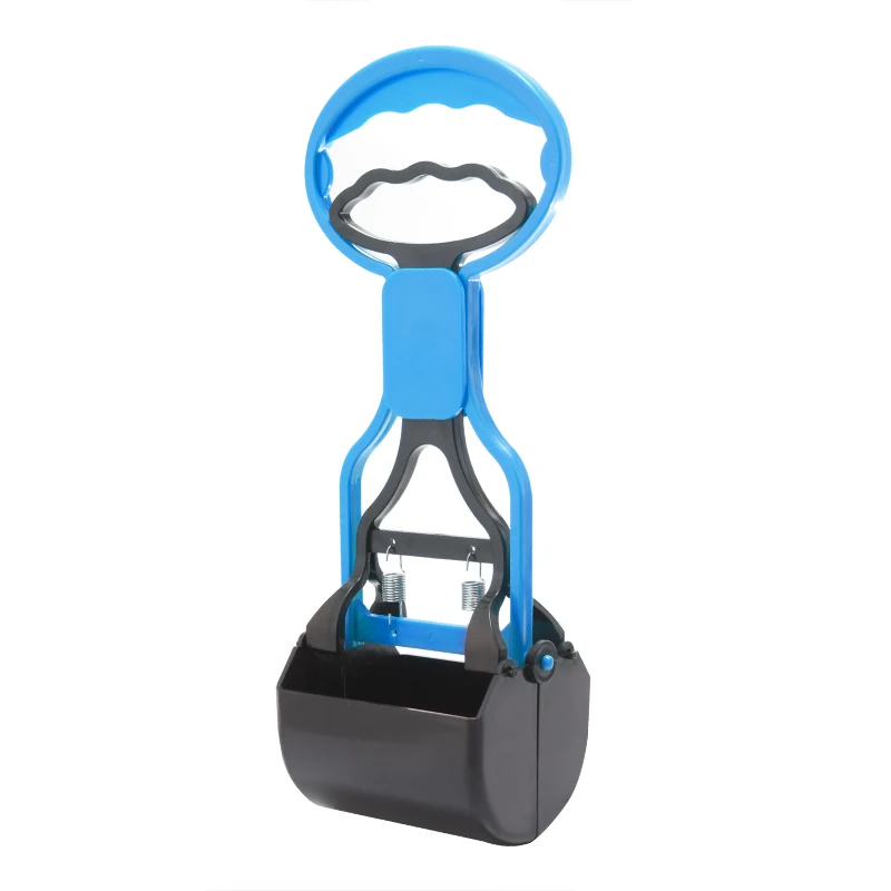 blue Carrywon, с длинной ручкой, для домашних животных, для собак, для уборки, для уборки, для захвата, инструменты для удаления пластиковых какашек, для собак, розовый, фиолетовый - Цвет: blue