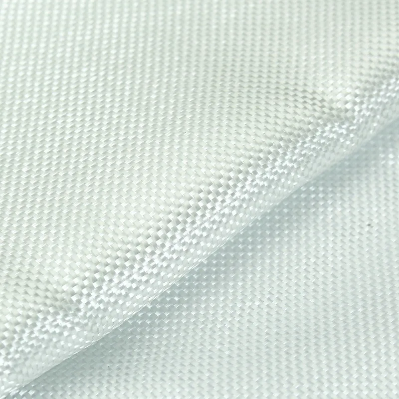 Высококачественная Белая ткань из стекловолокна тканая ровная простая для шитья