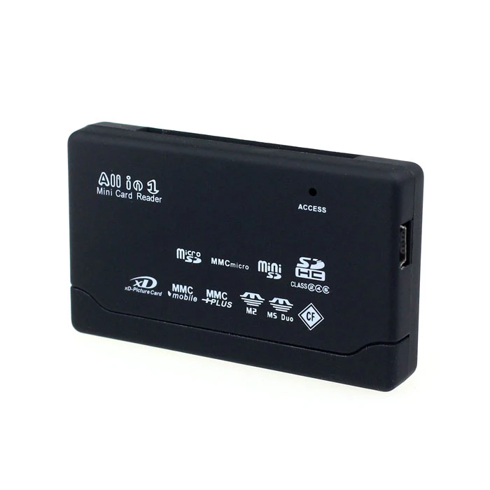 Binmer заводская цена USB 2 0 кардридер для SD XD MMC MS CF SDHC TF Micro M2 адаптер J02T Прямая