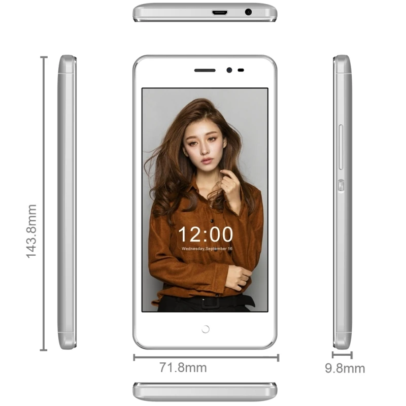 Оригинальный leagoo Z5 LTE 5.0 дюймов Android 4 г FDD MTK6735WM ядра Оперативная память 1 ГБ