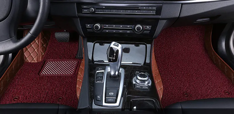 Автомобильный Коврик ковров Земле Коврики для vw golf 4 6 7 Гольф gti mk4 mk5 mk7 Гольф 7 touareg tiguan L