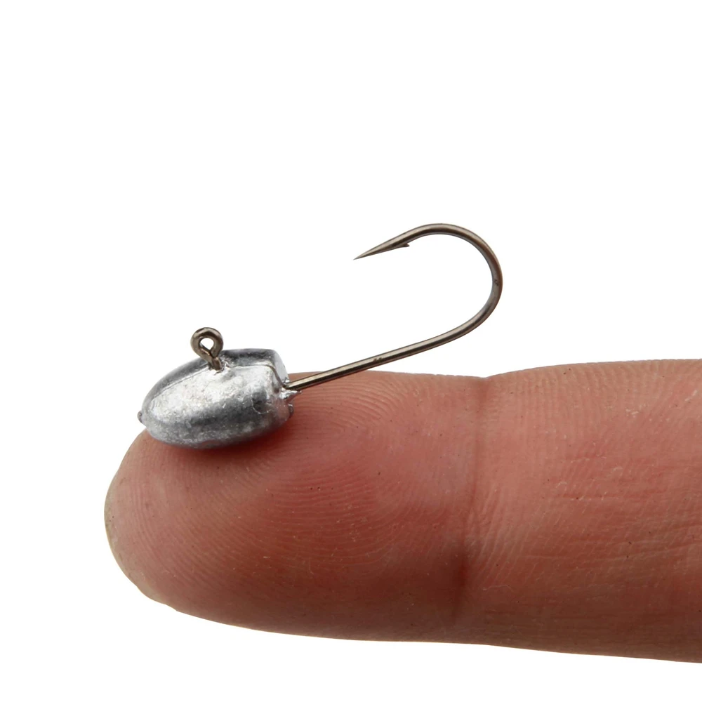 10 шт./лот Jig head 1 8g/2 7g/3.5g/5g крючков из высокоуглеродистой стали мягкие приманки